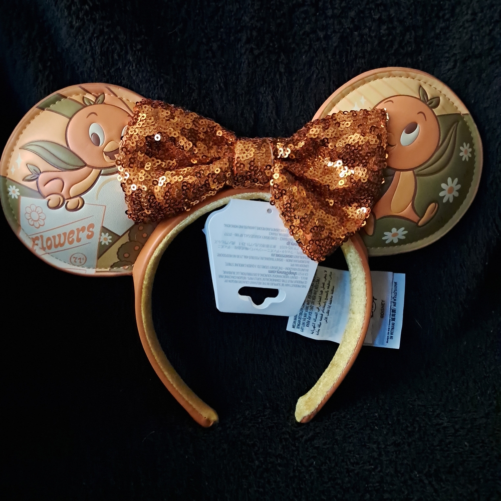 Orange Bird Minnie Ears